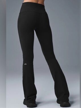 Alo Airbrush high waste boot cut leggings Size S